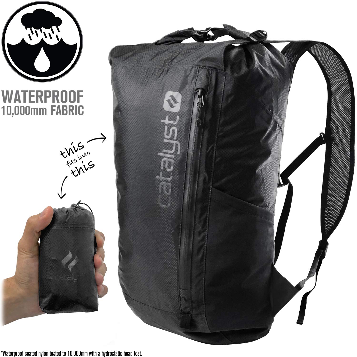 Catalyst Waterproof Backpack Portable 20L Bag