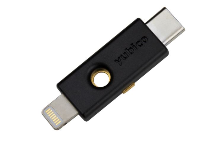 YubiKey 5Ci USB-C and Lightning Security Key